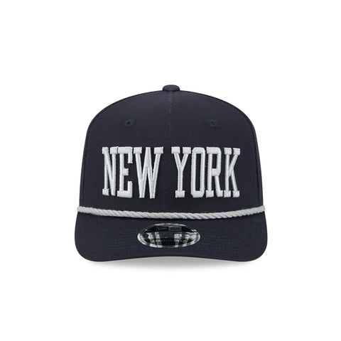 New Era 9Seventy New York Yankees Snapback Trucker Rope Hat - Navy, Grey