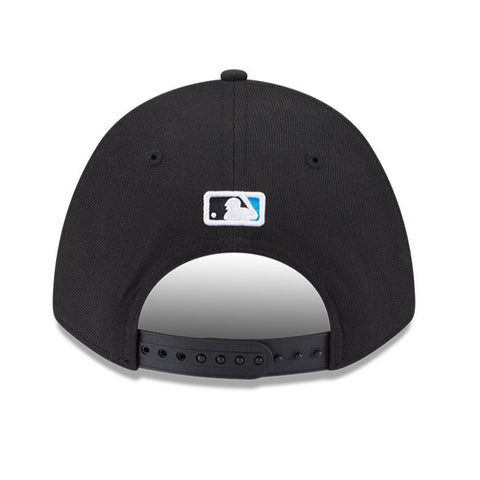 New Era 9Forty M-Crown Miami Marlins Snapback Game Hat Black