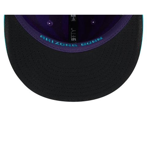 New Era 59Fifty Arizona Diamondbacks 2025 City Connect Snake Game Hat - Purple, Teal