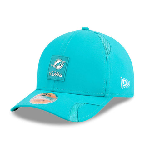 New Era 9Forty M-Crown Miami Dolphins 2025 Sideline Snapback Hat - Teal New Era