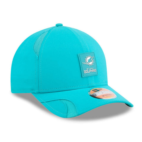 New Era 9Forty M-Crown Miami Dolphins 2025 Sideline Snapback Hat - Teal New Era