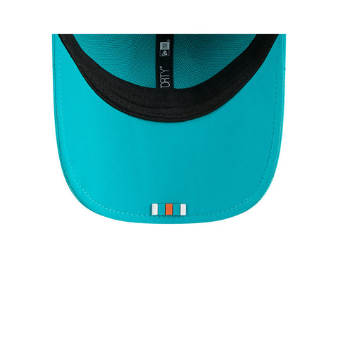 New Era 9Forty M-Crown Miami Dolphins 2025 Sideline Snapback Hat - Teal New Era