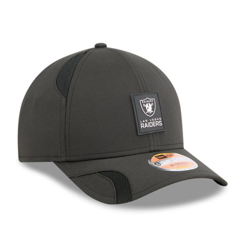 New Era 9Forty M-Crown Las Vegas Raiders 2025 Sideline Snapback Hat - Black New Era