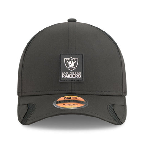 New Era 9Forty M-Crown Las Vegas Raiders 2025 Sideline Snapback Hat - Black New Era