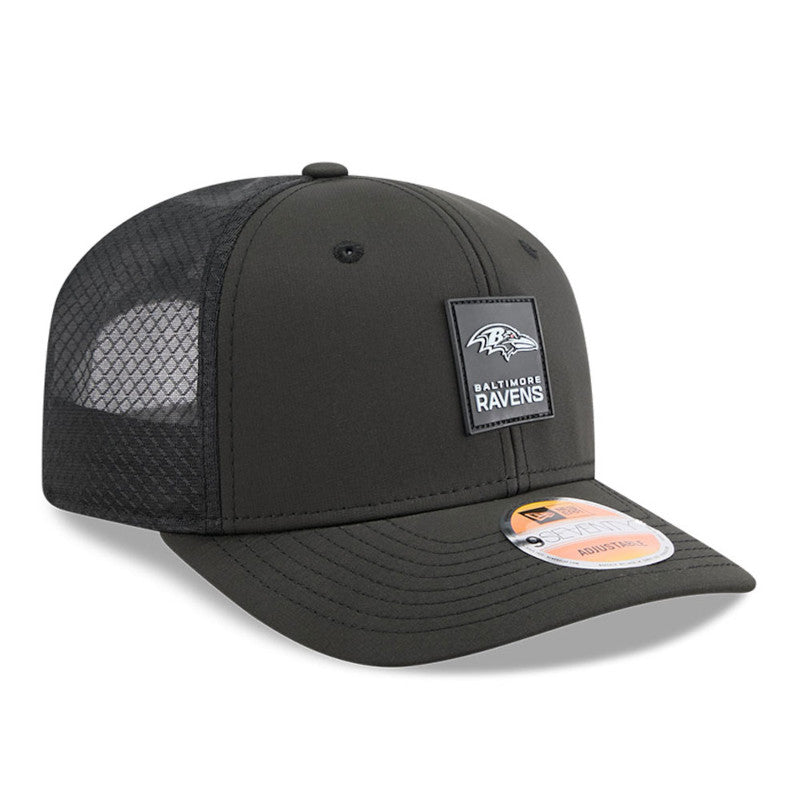 Casquette New Era 9Seventy - Baltimore Ravens - Snapback Réglable, Visière Courbée, Bandeau Anti-transpiration - 9