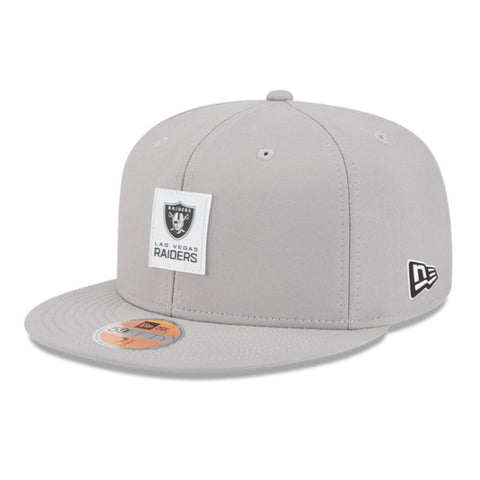 New Era 59Fifty Las Vegas Raiders 2025 Sideline Hat - Grey New Era