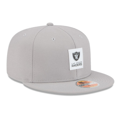 New Era 59Fifty Las Vegas Raiders 2025 Sideline Hat - Grey New Era