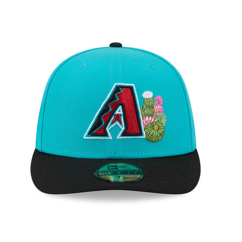 New Era 59Fifty Arizona Diamondbacks 2026 Arizona Spring Training Pre-Curved Hat - Teal, Black New Era