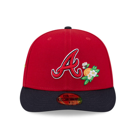 New Era 59Fifty Atlanta Braves 2026 Florida Spring Training Pre-Curved Hat - Red, Navy New Era