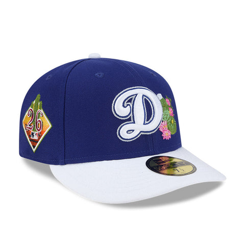 New Era 59Fifty Los Angeles Dodgers 2026 Arizona Spring Training Pre-Curved Hat - Royal, White New Era