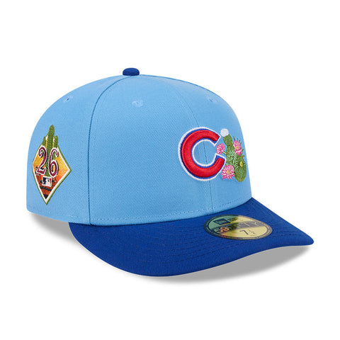 New Era 59Fifty Chicago Cubs 2026 Arizona Spring Training Pre-Curved Hat - Light Blue, Royal New Era