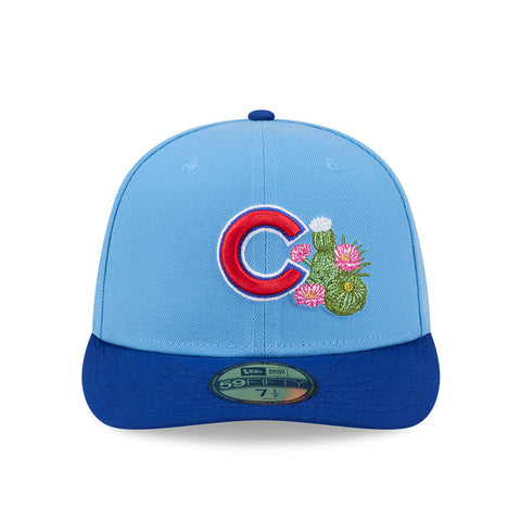 New Era 59Fifty Chicago Cubs 2026 Arizona Spring Training Pre-Curved Hat - Light Blue, Royal New Era