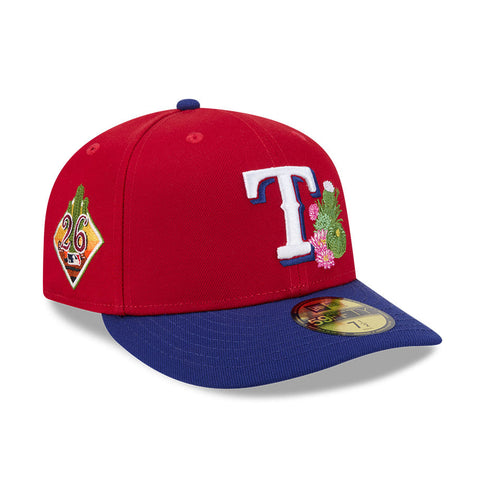 New Era 59Fifty Texas Rangers 2026 Arizona Spring Training Pre-Curved Hat - Red, Royal New Era