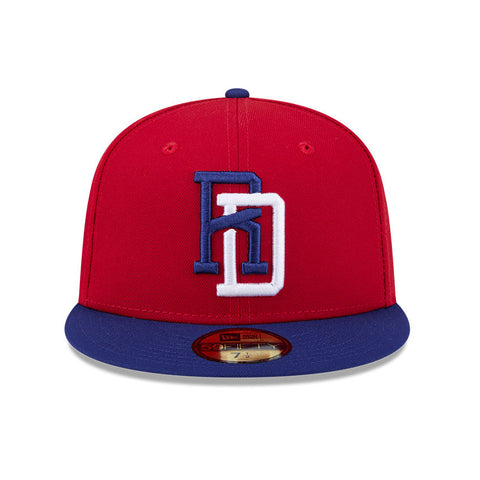 New Era 59Fifty Domincan Republic WBC 2026 On Field Hat - Red, Royal New Era