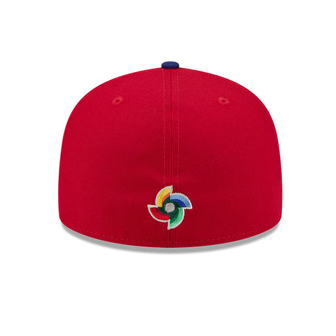 New Era 59Fifty Domincan Republic WBC 2026 On Field Hat - Red, Royal New Era