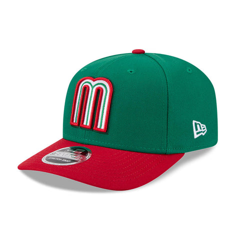 New Era 9Seventy Mexico WBC 2026 Snapback Hat - Green, Red New Era