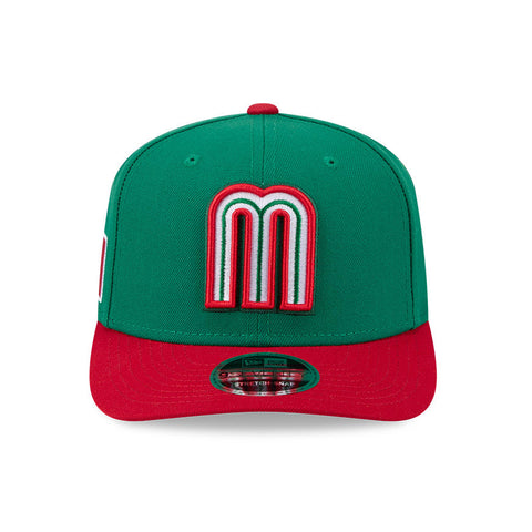 New Era 9Seventy Mexico WBC 2026 Snapback Hat - Green, Red New Era
