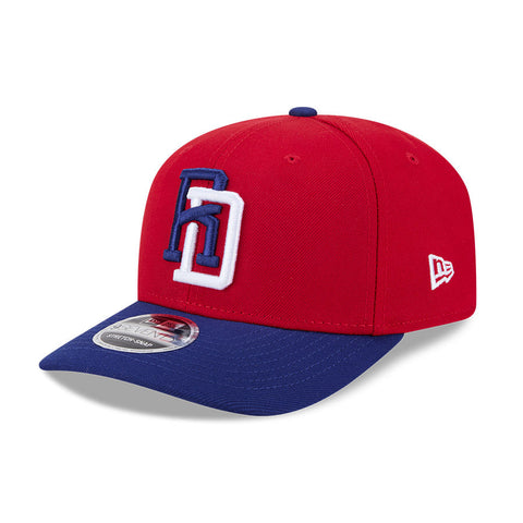 New Era 9Seventy Domincan Repubic WBC 2026 Snapback Hat - Red, Royal New Era
