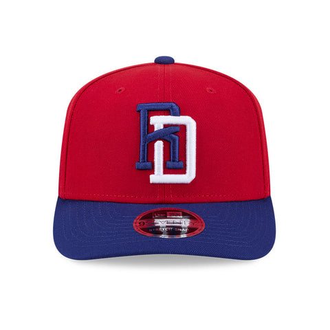 New Era 9Seventy Domincan Repubic WBC 2026 Snapback Hat - Red, Royal New Era
