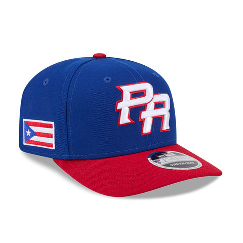 New Era 9Seventy Puerto Rico WBC 2026 Snapback Hat - Royal, Red New Era