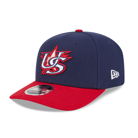 New Era 9Seventy USA WBC 2026 Snapback Hat - Navy, Red New Era