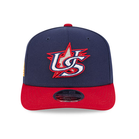 New Era 9Seventy USA WBC 2026 Snapback Hat - Navy, Red New Era