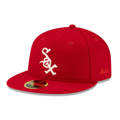 Fear of God Essentials Retro Crown 59Fifty Chicago White Sox Hat - Red Fear of God