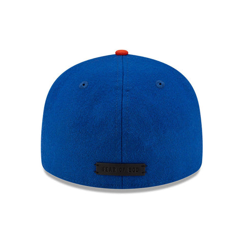 Fear of God Essentials Retro Crown 59Fifty New York Mets Hat - Royal Fear of God