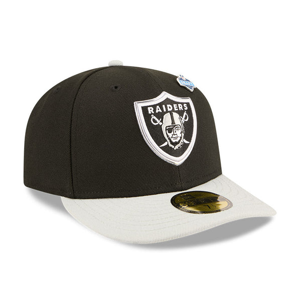 New Era 59Fifty 2026 NFL Draft Las Vegas Raiders Hat - Black, Grey