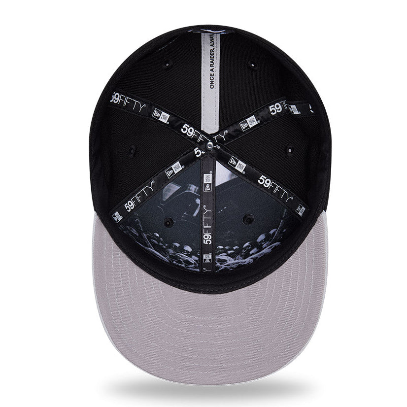 New Era 59Fifty 2026 NFL Draft Las Vegas Raiders Hat - Black, Grey