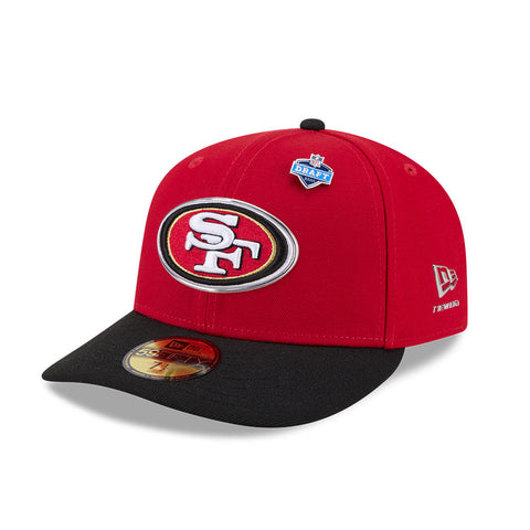 DRAFT26 49ERS RED/BLK New Era