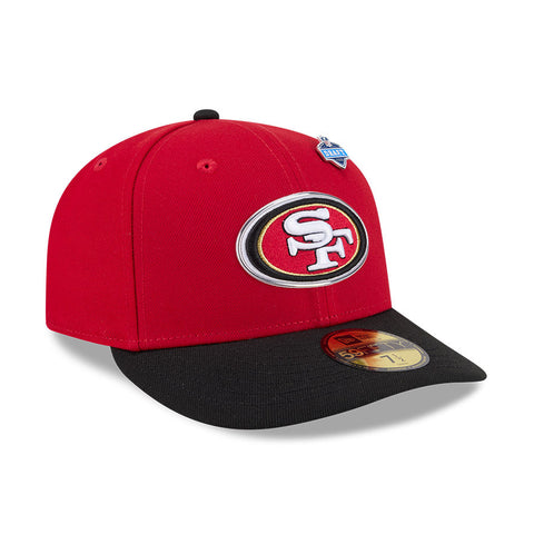 DRAFT26 49ERS RED/BLK New Era