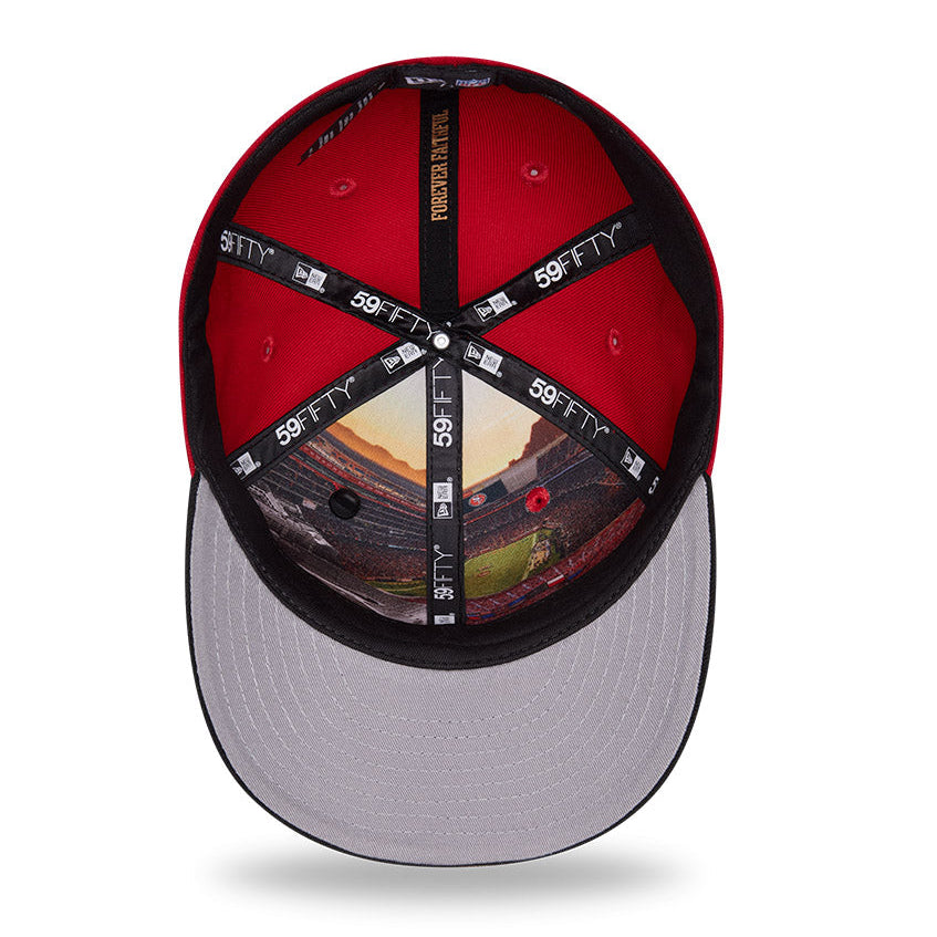 New Era 59Fifty 2026 NFL Draft San Francisco 49ers Hat - Red