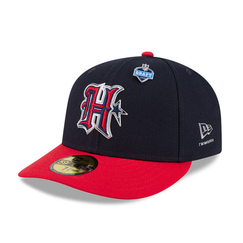 DRAFT26 TEXANS NVY/RED New Era