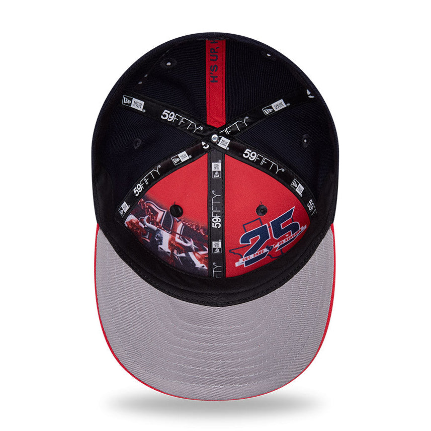 New Era 59Fifty 2026 NFL Draft Houston Texans Hat - Navy, Red
