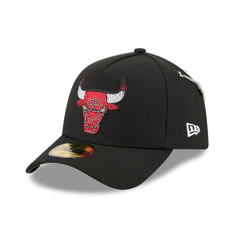 New Era 59Forty A-Frame 2026 NBA Draft Chicago Bulls Rhinestone Hat - Black New Era