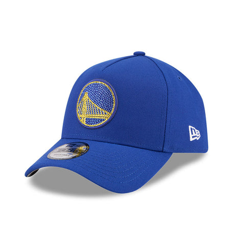 New Era 9Forty A-Frame 2026 NBA Draft Golden State Warriors Rhinestone Snapback Hat - Royal New Era