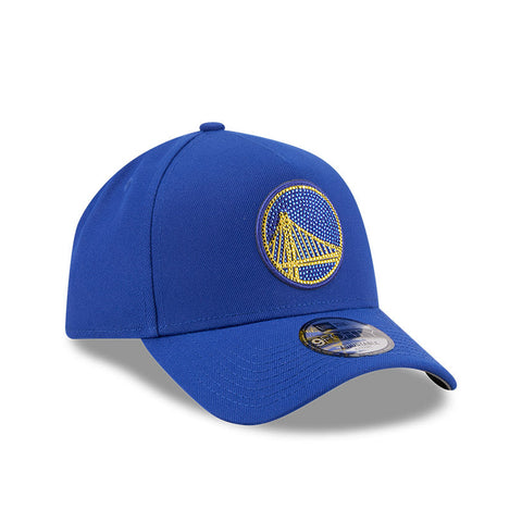 New Era 9Forty A-Frame 2026 NBA Draft Golden State Warriors Rhinestone Snapback Hat - Royal New Era