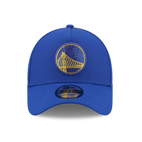 New Era 9Forty A-Frame 2026 NBA Draft Golden State Warriors Rhinestone Snapback Hat - Royal New Era