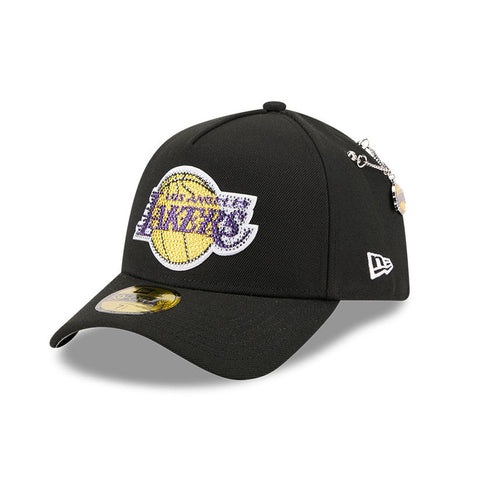 New Era 59Forty A-Frame 2026 NBA Draft Los Angeles Lakers Rhinestone Hat - Black New Era