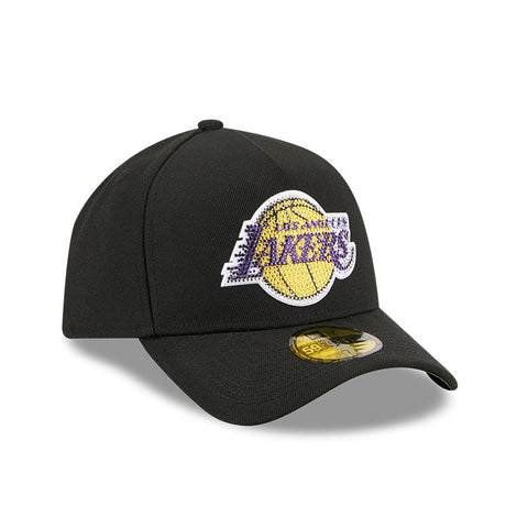 New Era 59Forty A-Frame 2026 NBA Draft Los Angeles Lakers Rhinestone Hat - Black New Era