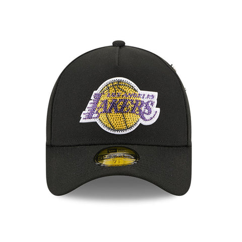 New Era 59Forty A-Frame 2026 NBA Draft Los Angeles Lakers Rhinestone Hat - Black New Era