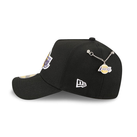 New Era 59Forty A-Frame 2026 NBA Draft Los Angeles Lakers Rhinestone Hat - Black New Era