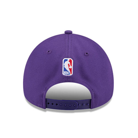 New Era 9Forty A-Frame 2026 NBA Draft Los Angeles Lakers Rhinestone Snapback Hat - Purple New Era