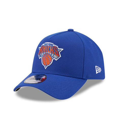 New Era 9Forty A-Frame 2026 NBA Draft New York Knicks Rhinestone Snapback Hat - Royal New Era