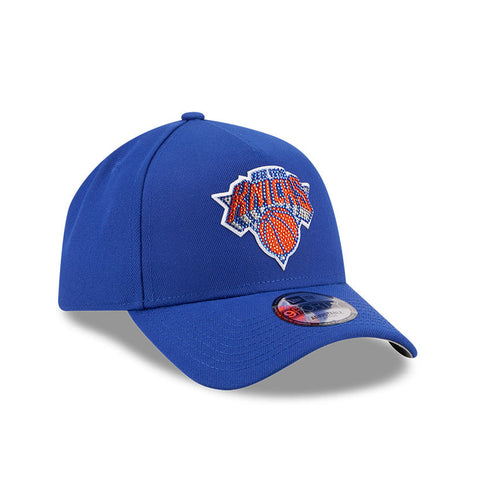 New Era 9Forty A-Frame 2026 NBA Draft New York Knicks Rhinestone Snapback Hat - Royal New Era