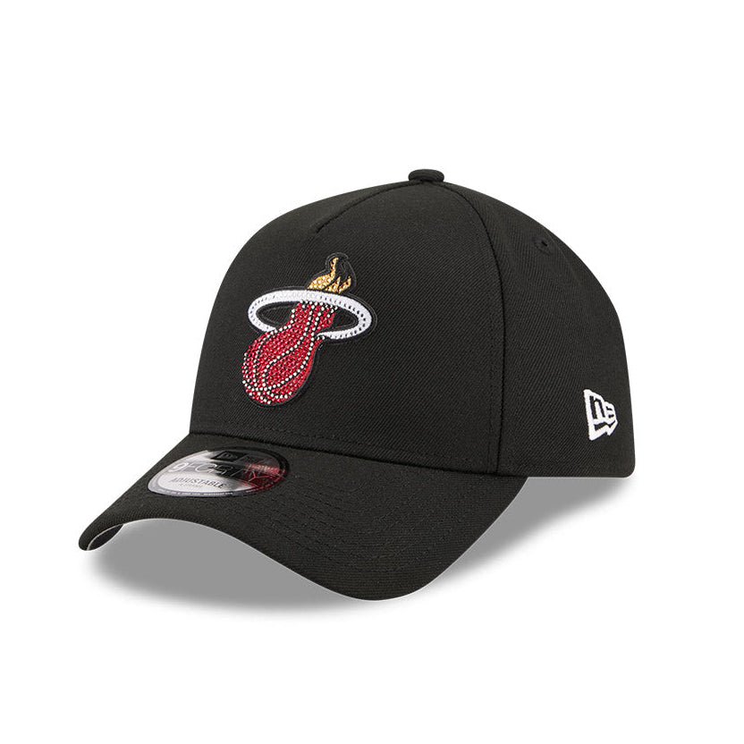 New Era 9Forty A-Frame 2026 NBA Draft Miami Heat Rhinestone