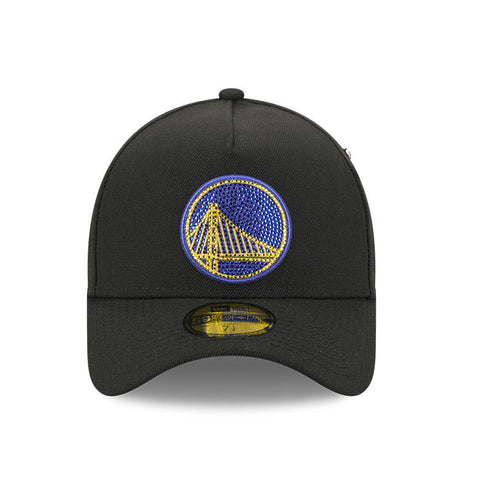 New Era 59Forty A-Frame 2026 NBA Draft Golden State Warriors Rhinestone Hat - Black New Era