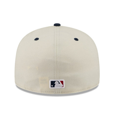 New Era 59Fifty 2026 MLB 4th of July New York Yankees 250th Anniversary Patch Hat - White, Royal