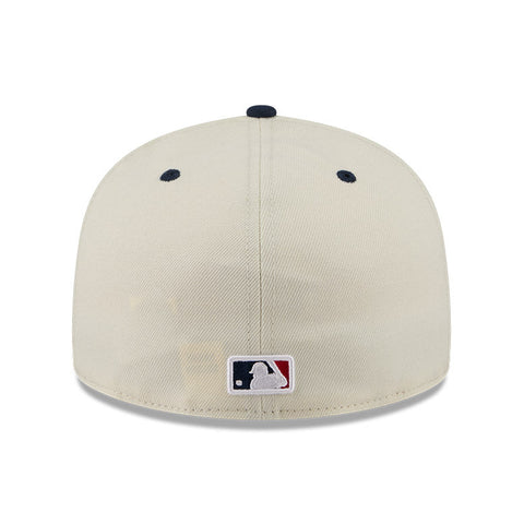 New Era 59Fifty 2026 MLB 4th of July Detroit Tigers 250th Anniversary Patch Hat - White, Navy